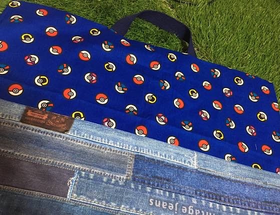 ハンドメイドでレッスンバッグ