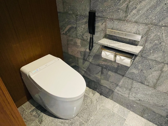「The Okura Tokyo」プレステージルームのお手洗い