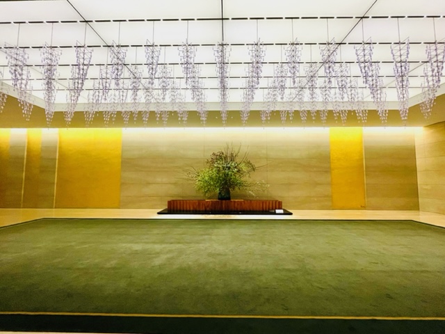 The Okura Tokyoの宴会場側出入口