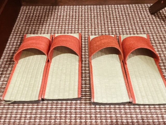 「松本ホテル花月」館内履き