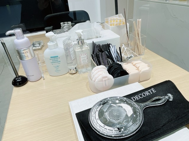Maison KOSE ブランド別メイクレッスンの様子②