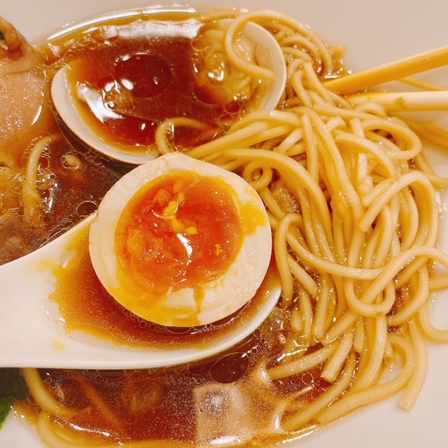 「むぎとオリーブ」蛤・鶏・煮干しのトリプルSOBA