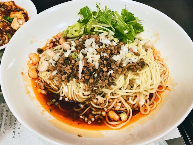 「石林」汁なし担々麺