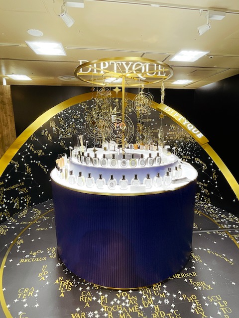 「サロンドパルファン2022」ディプティックのブース