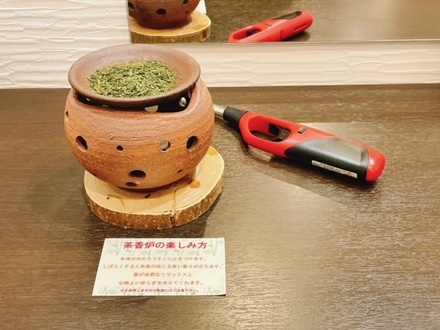 「八ヶ岳ホテル風か」FUUKAジュニアスイートの茶香炉