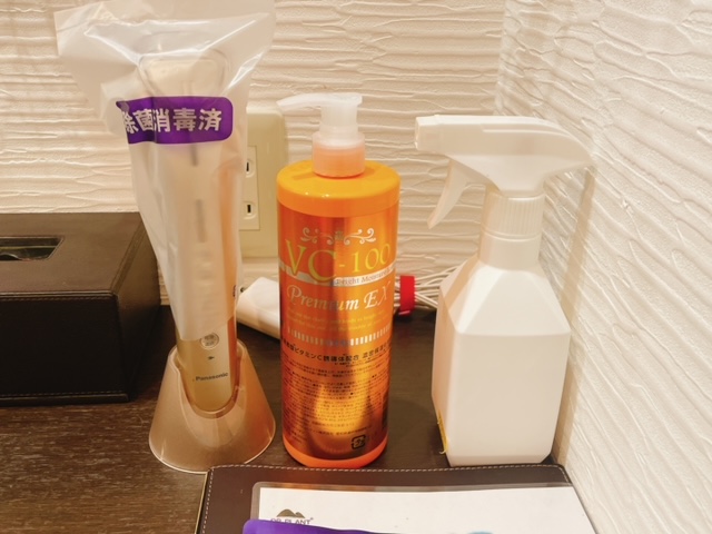 「八ヶ岳ホテル風か」FUUKAジュニアスイートの美顔器と化粧水