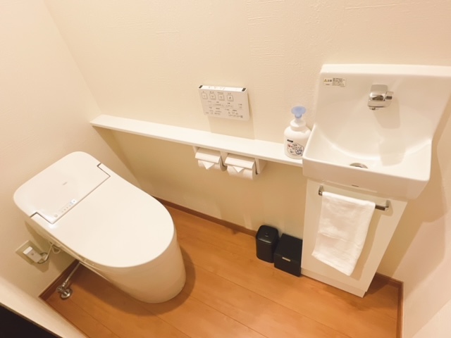 「八ヶ岳ホテル風か」FUUKAジュニアスイートのお手洗い
