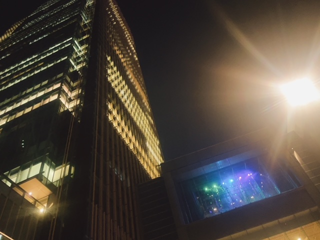 Billboard live TOKYOを外から見た様子