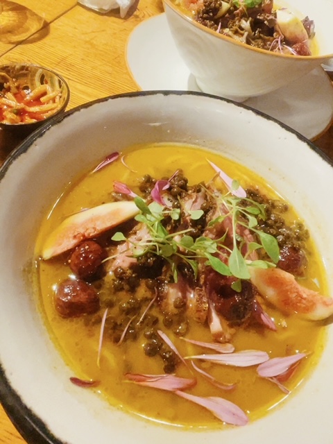 「海老丸らーめん」いちじくとさんしょうのらーめん