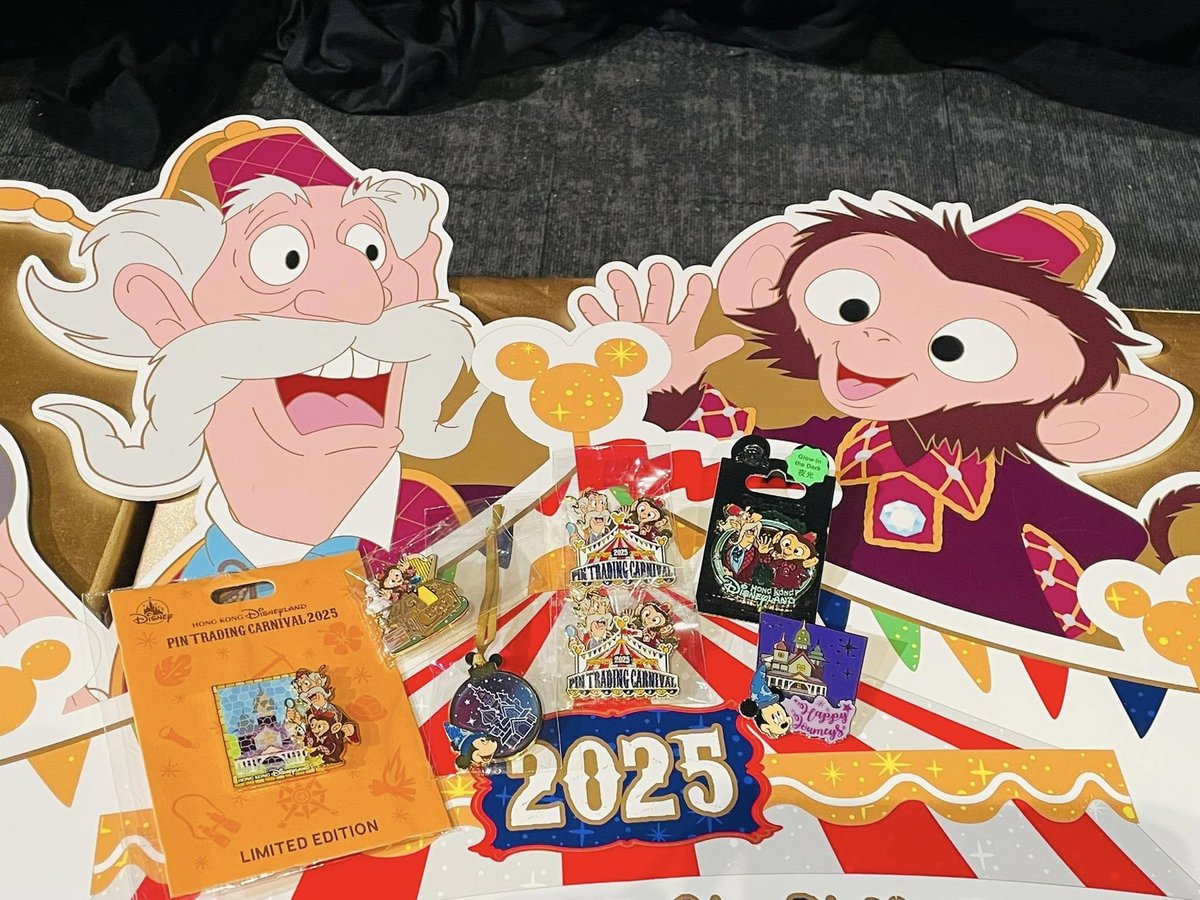【香港ダービー】2025年 ブランケット 香港ディズニーランド2025】ピントレーディングカーニバル2日目｜残る