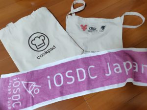 iosdc bag and towel