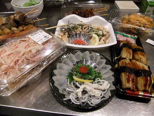 ほとめき市場 一太郎 エビ巻etc 博多グルメ