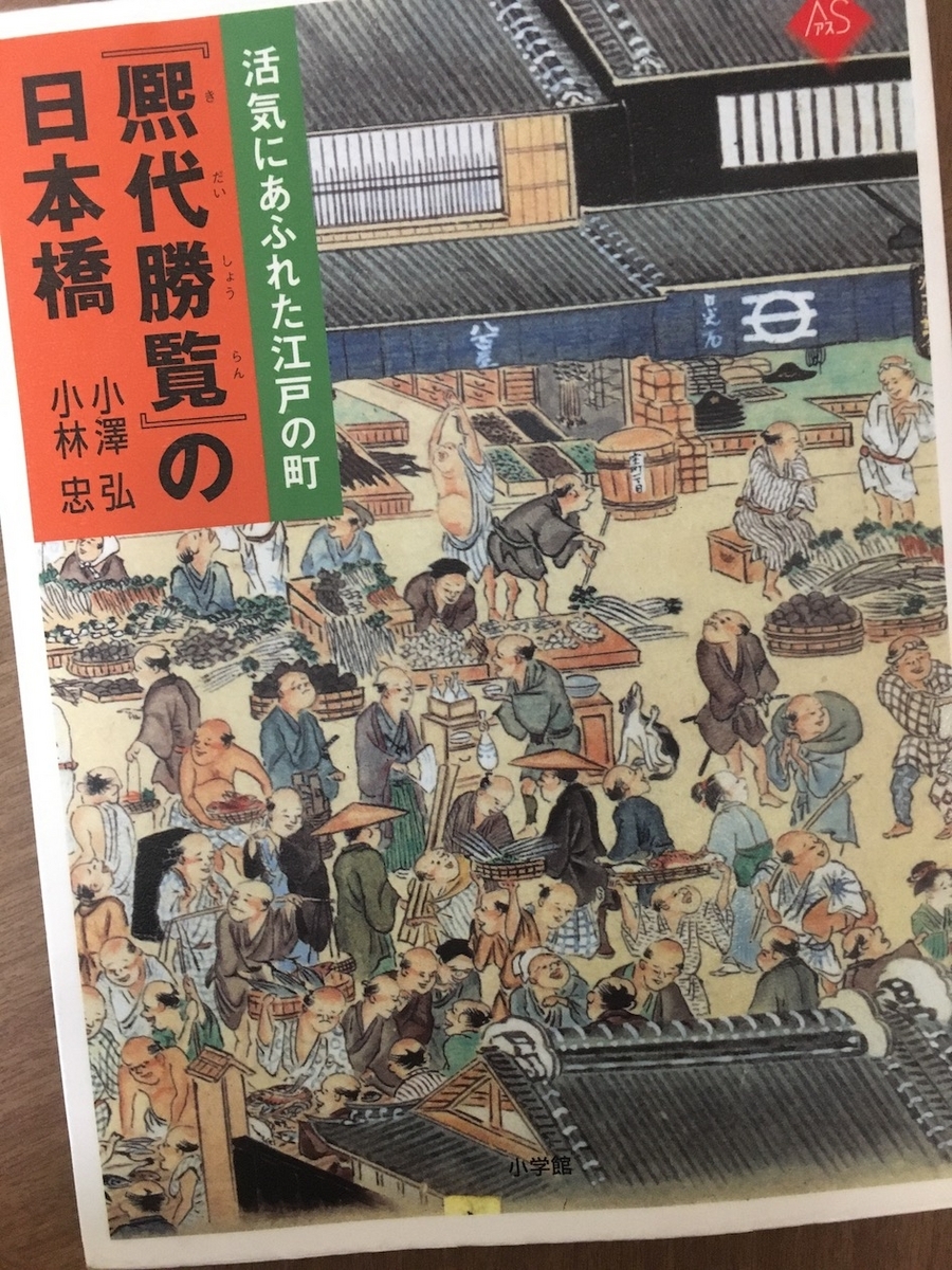 『熈代勝覧』の日本橋、小澤弘・小林忠