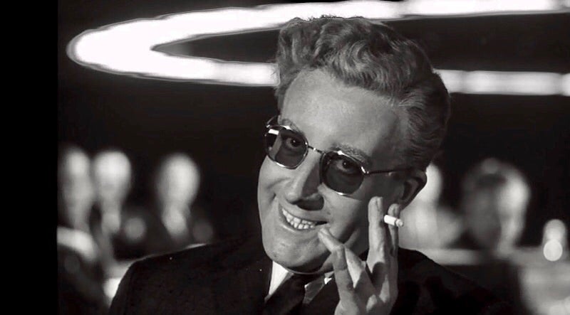 博士の異常な愛情 または私は如何にして心配するのを止めて水爆を愛するようになったか（Dr. Strangelove or: How I Learned to Stop Worrying and Love the Bomb）