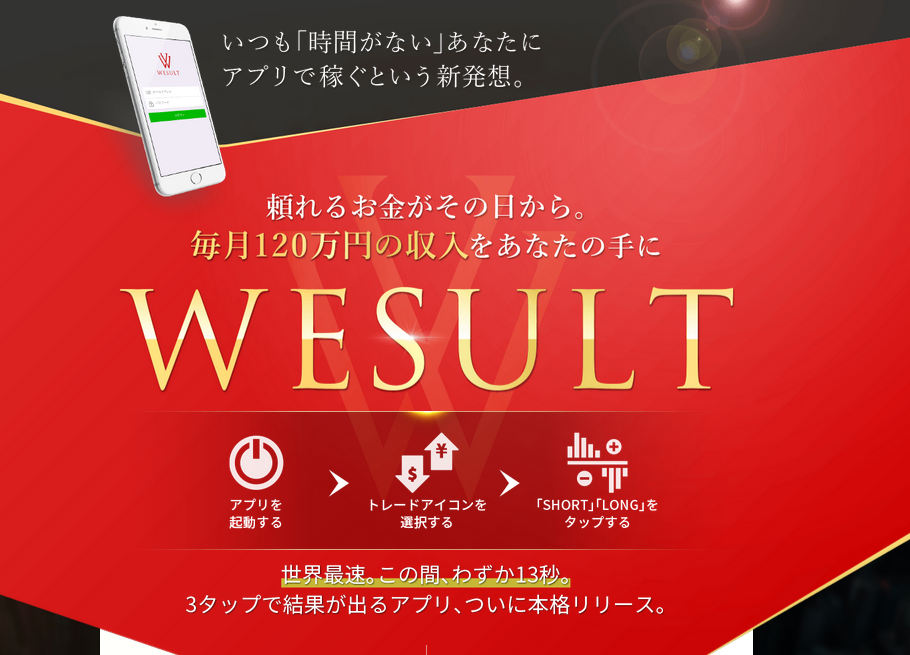 大野肇 Wesultは詐欺 評価と評判は 感想とレビュー ネットビジネスで人生大逆転