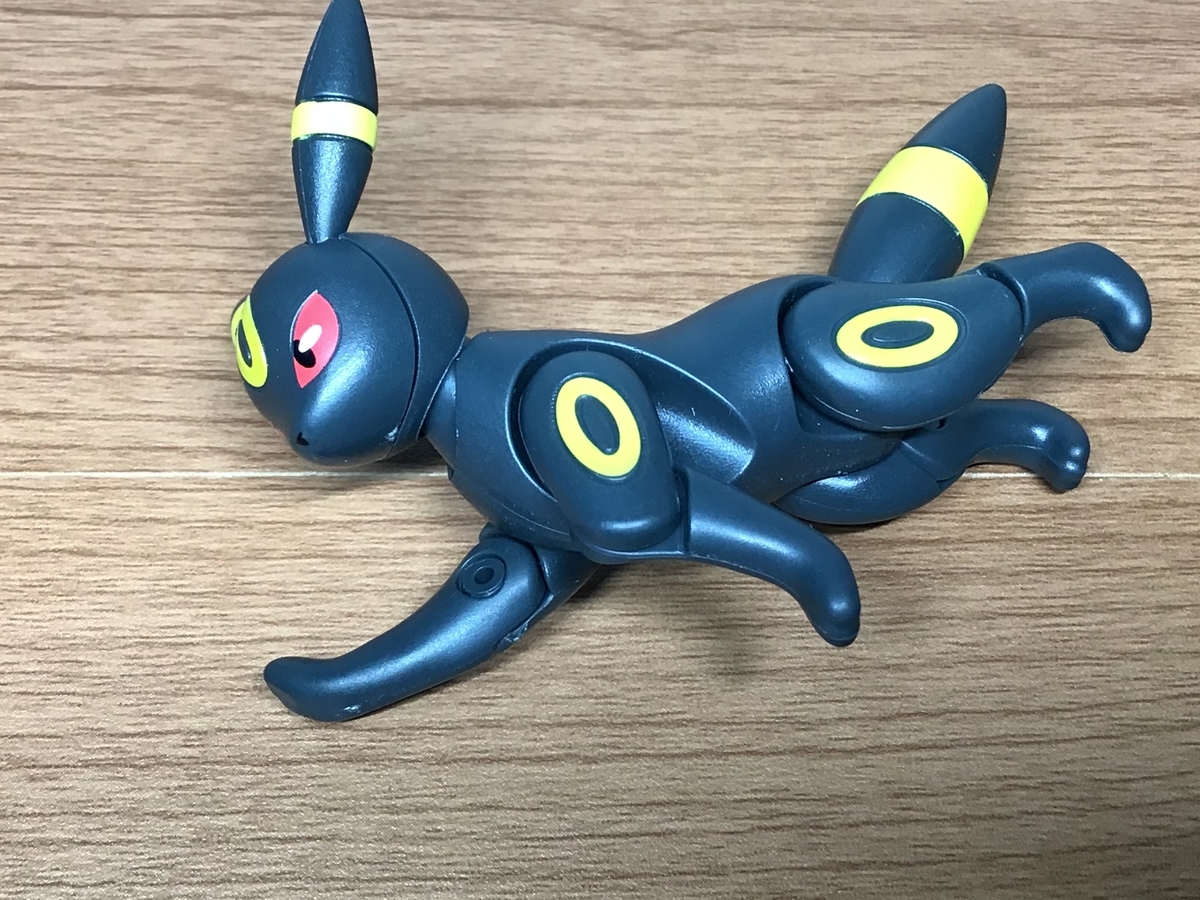 掌動 ポケモン4 ブラッキー カイリキー レビュー ぐみログ マカセのプラモブログ