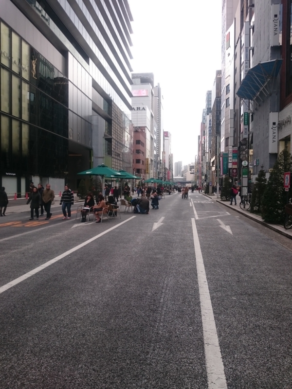 銀座歩行者天国 銀座歩行者天国