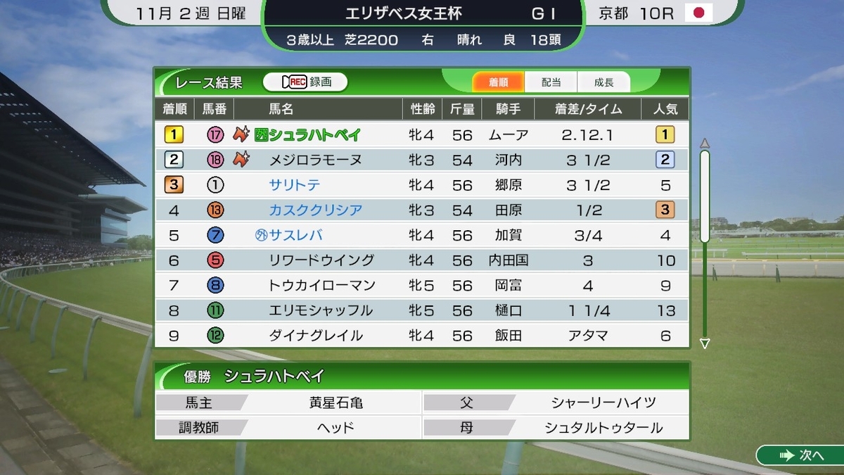 ウマカス多重債務者 Winning Post 10 2024 スティールハート 系統確立｜アリゼオ