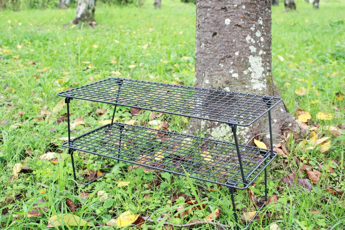 IKEAで発見！ユニフレームのフィールドラック風ラック - In&Outdoor