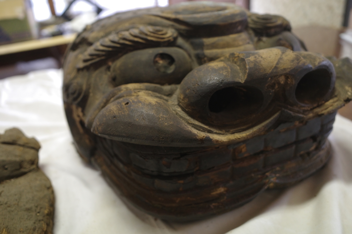 素朴な獅子の昔の姿とは？秋田県五城目町の獅子頭の謎について - 稲村