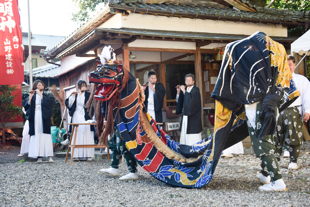日本全国の獅子舞の源流を探る旅・三重県伊勢市、箕獅子や御頭神事を 