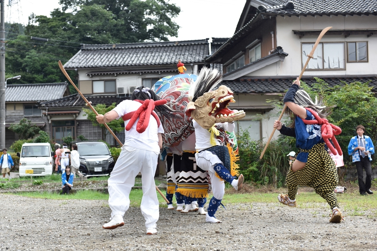農山村を未来につなぐには？獅子舞と生業との関わりを考える。石川県