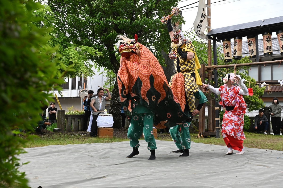 岐阜県高山市にて、金蔵獅子と蛇獅子の系譜を辿る！獅子殺しの真意とは