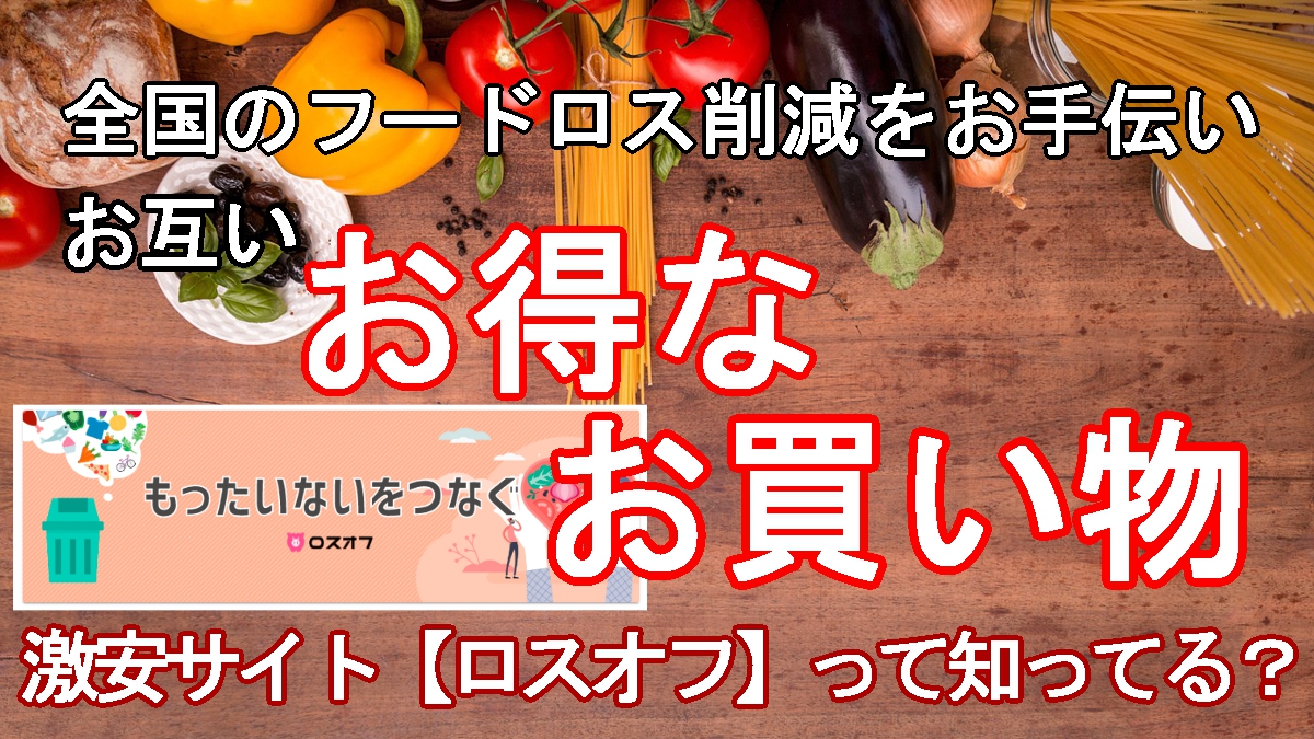 フードロス訳アリ食品激安ロスオフ