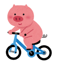 中学生　自転車