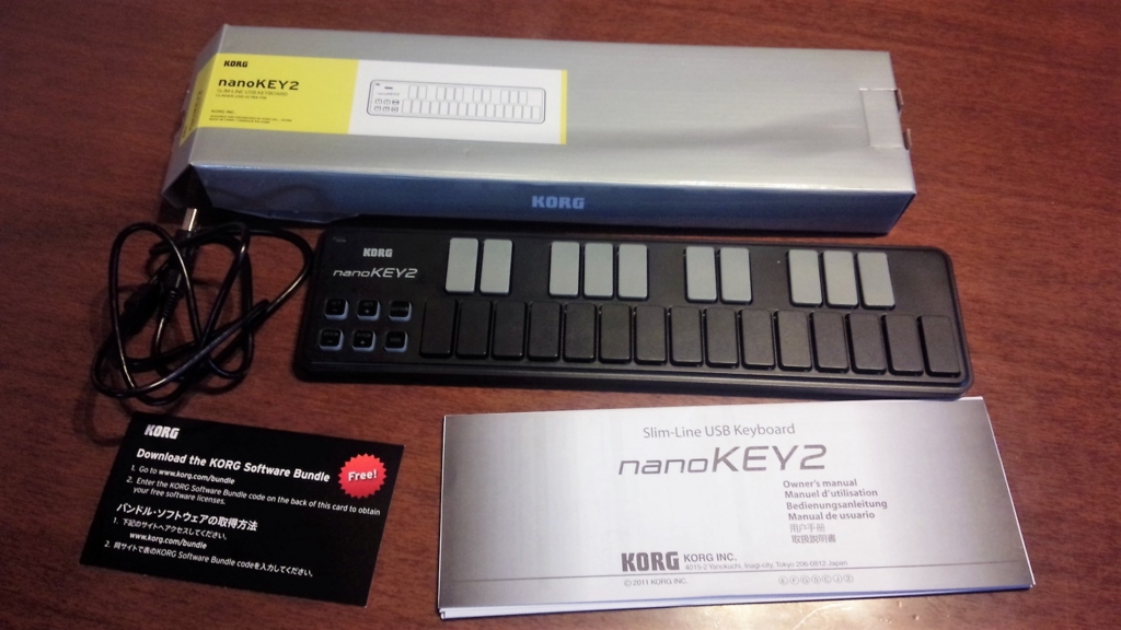 KORG nanoKEY2 付属品