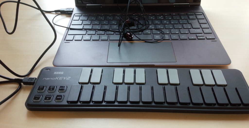 KORG nanoKEY2 パソコンと接続