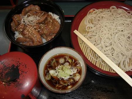 カルビ丼セット