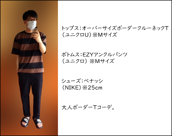 大人ボーダーコーデ 虎と徳と服と時々グルメ