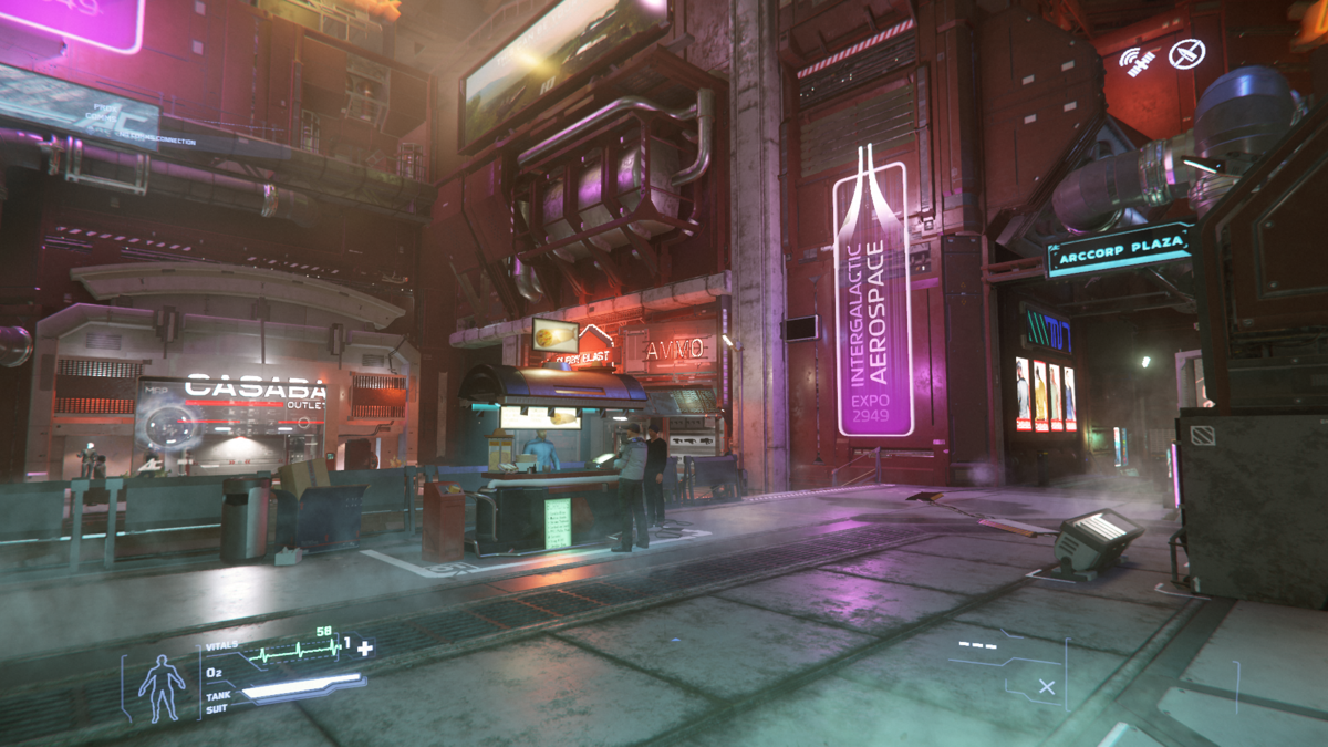 ArcCorp Plazaへの道