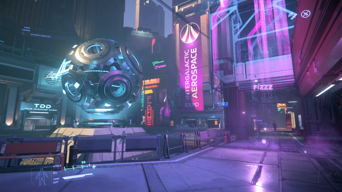 ArcCorp Plaza全景