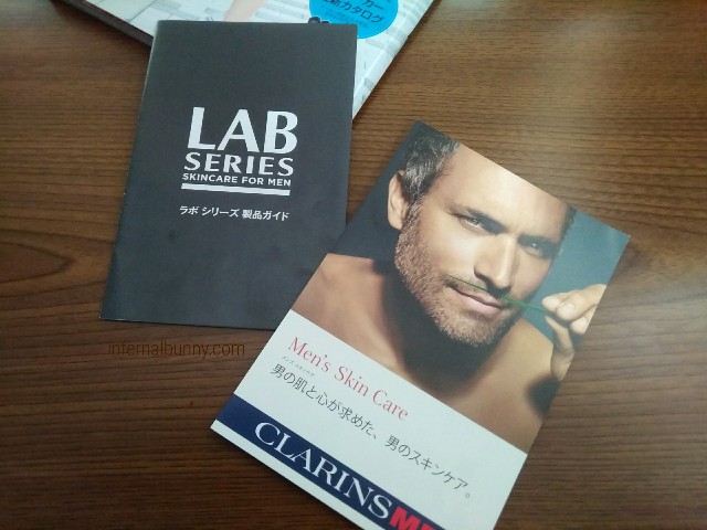 ラボシリーズとクラランスメンのカタログ。