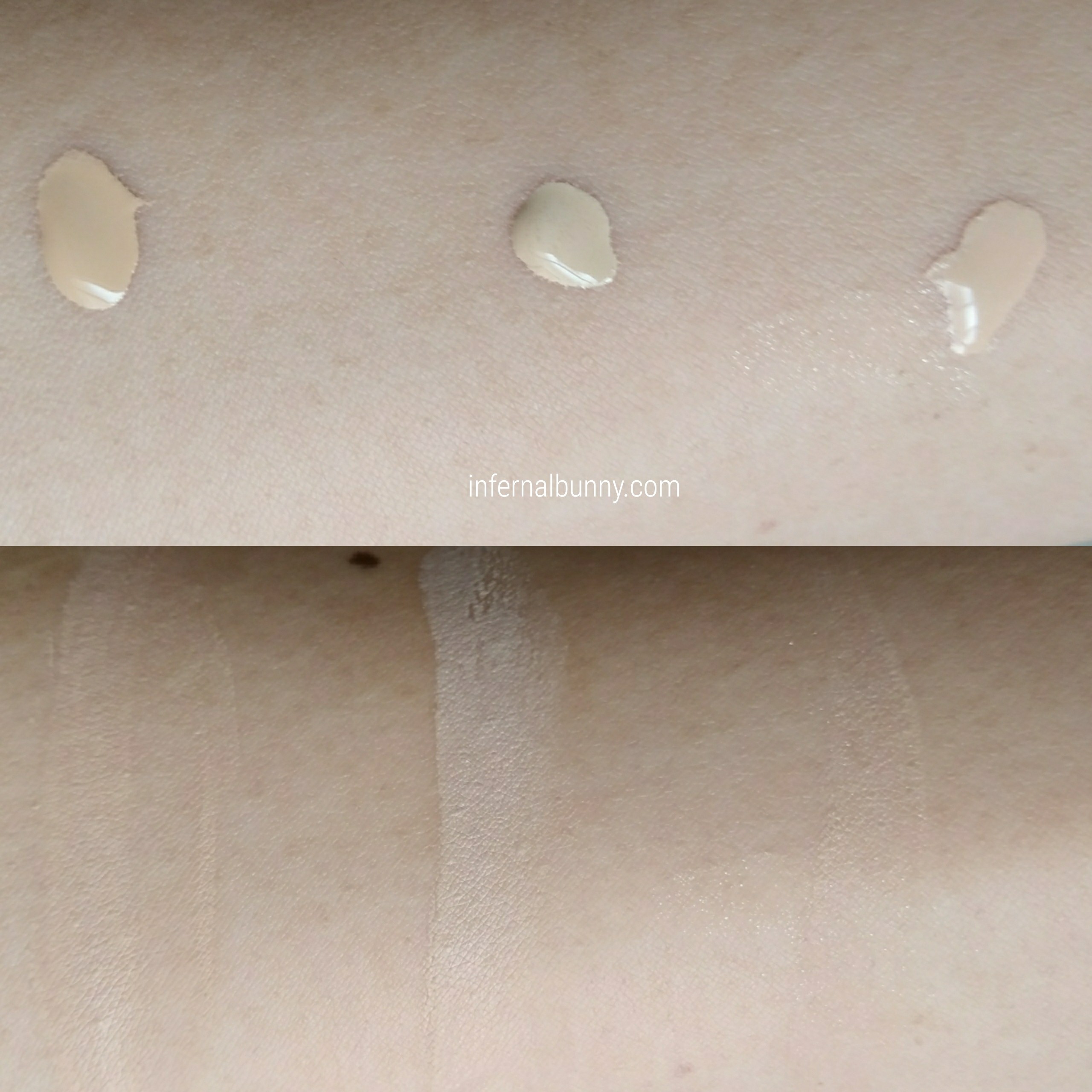 腕スウォッチ、出したところと伸ばしたところの3種類比較。