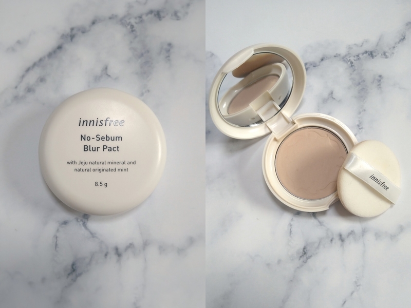 イニスフリーのコンパクト容器。