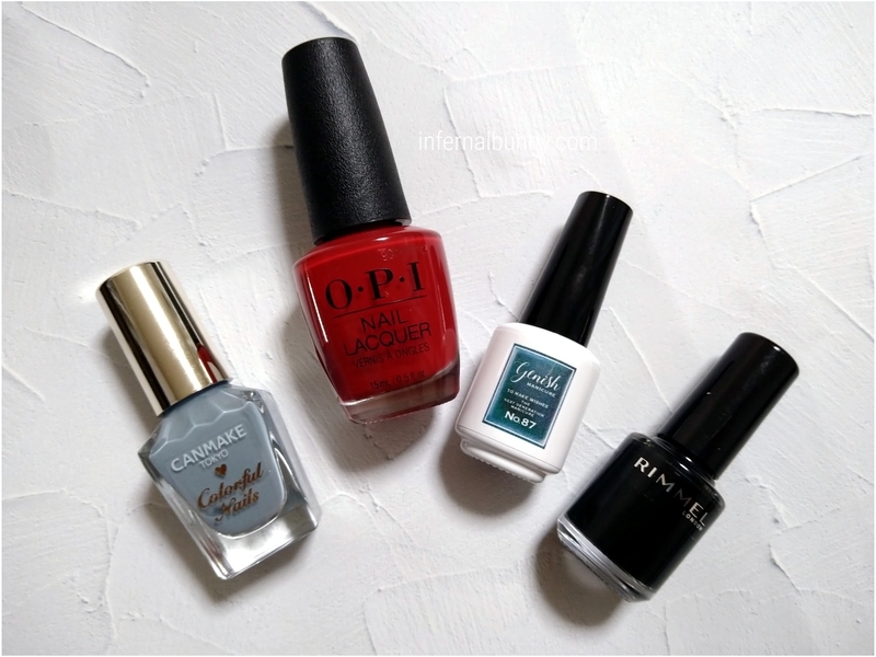 ネイルを全部集めたところ。