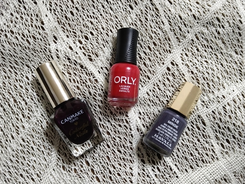 ネイルを集めたところ。