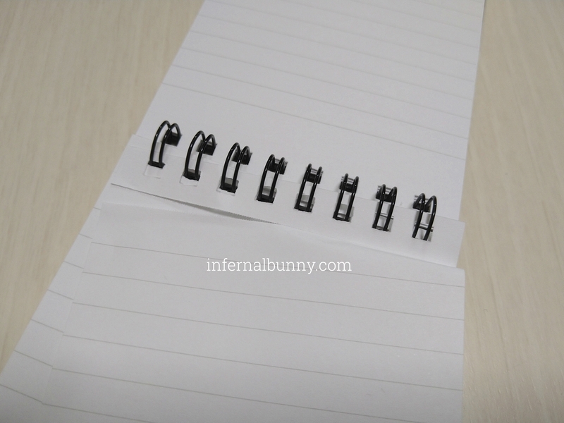 セブンのメモ帳接写。