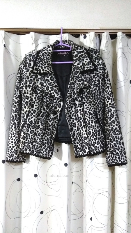 ライダースジャケット。