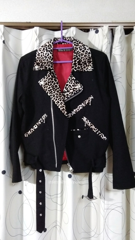 ライダースジャケット。