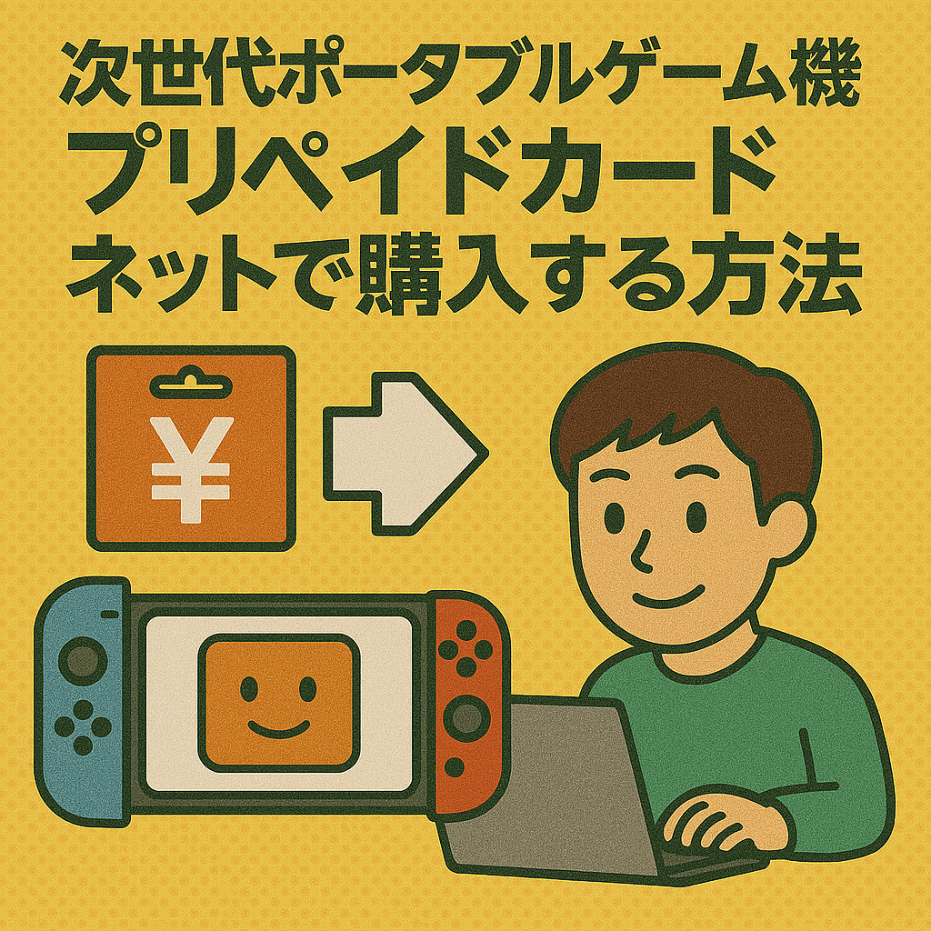 ニンテンドープリペイドカードをネット購入
