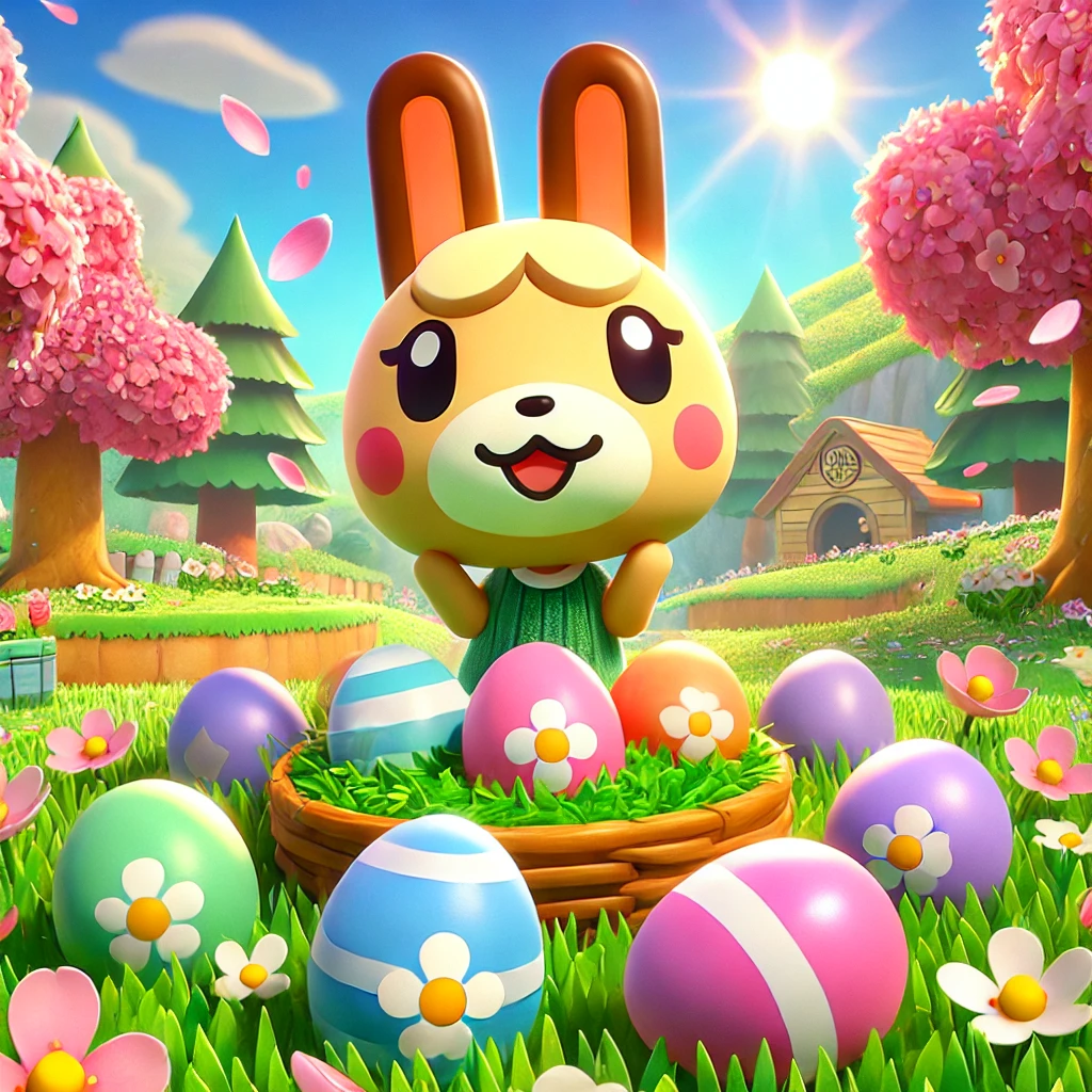 【完全保存版】あつ森イースターのたまご全種類＆入手法まとめ🐣🌸