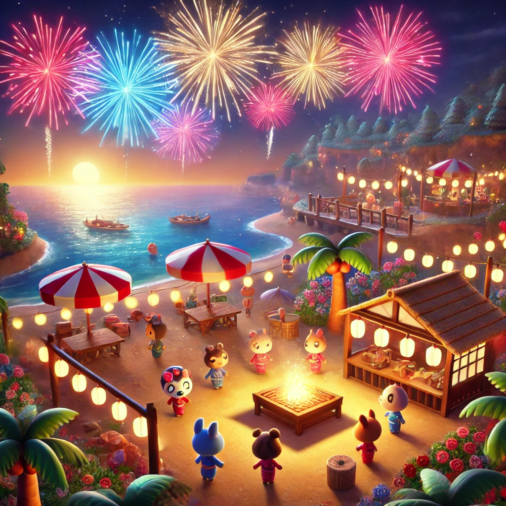 【2025完全版】あつ森花火大会はいつ？日程と見どころ総まとめ🎆