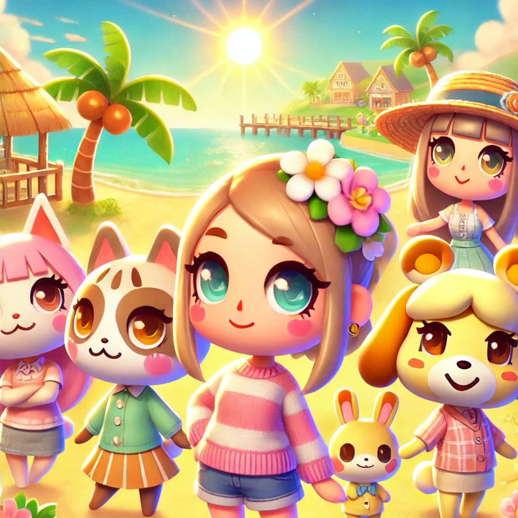 🏝️誰が一番かわいい⁉️あつ森アネキ系住民の「癒し系女子」ランキング💖