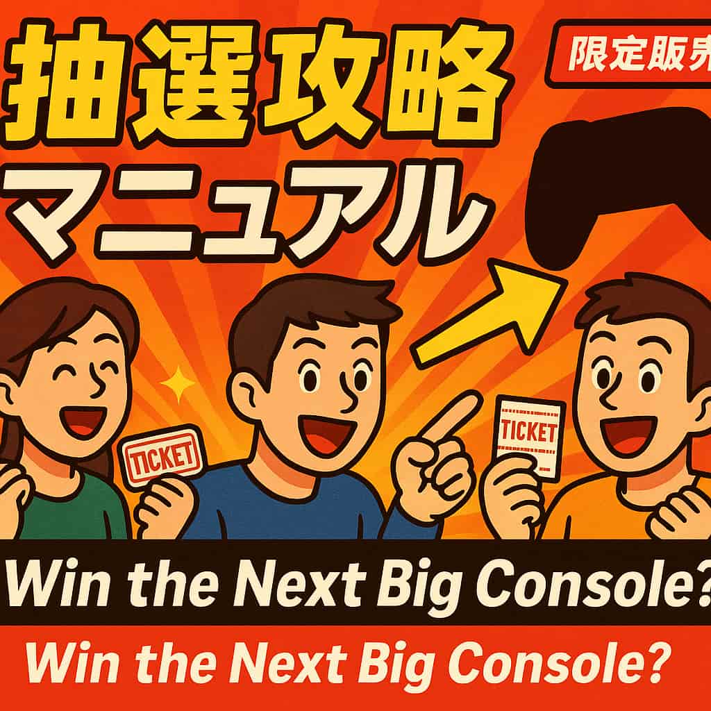 【徹底比較】Switch2抽選はどこが当たりやすい？店舗別攻略マニュアル🎯