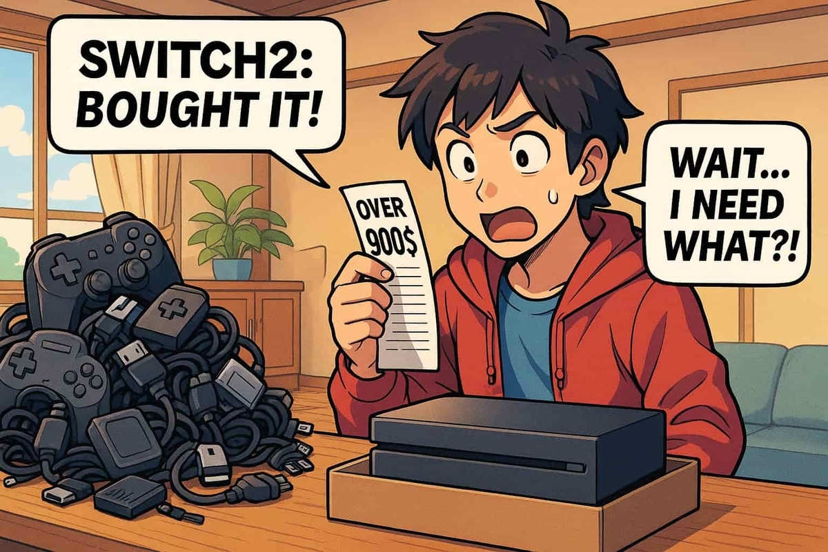 【Switch2購入完了】で沸くSNS！その裏で"周辺機器地獄"が始まっていた…!? 😱