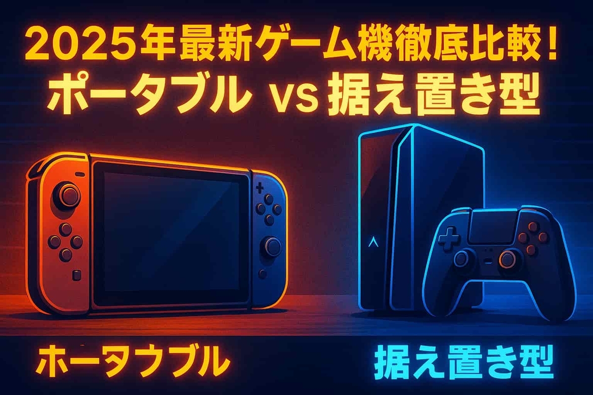 Switch2 vs PS5 徹底比較！ゲーム体験・価格・性能の違いと選び方を解説【2025年最新版】